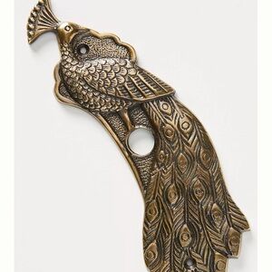 Ida Peacock Doorbell Cover